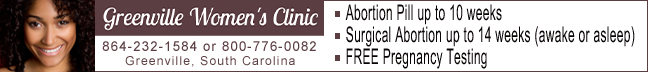 South Carolina Abortion Clinics - Greenville Women's Clinic abortion clinic in Greenville, SC