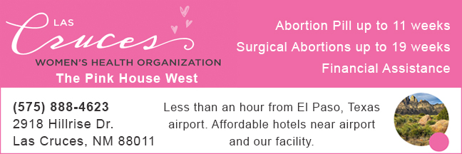 Las Cruces Women's Health Organization abortion clinic offering abortion pill and surgical abortions.