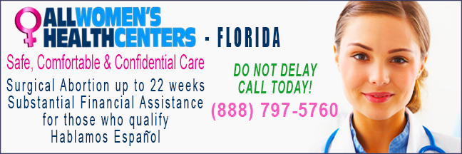 Al Women's Centers abortion clinics in Florida. Florida abortion clinic near me.